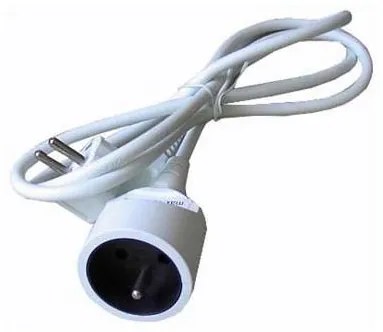 Solight PS03 - Удължител 1 гнездо, 3 м кабел