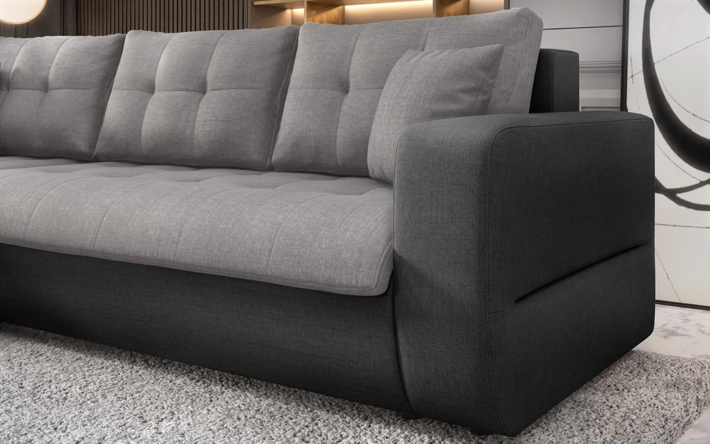 Разтегателен ъглов диван Дарвин