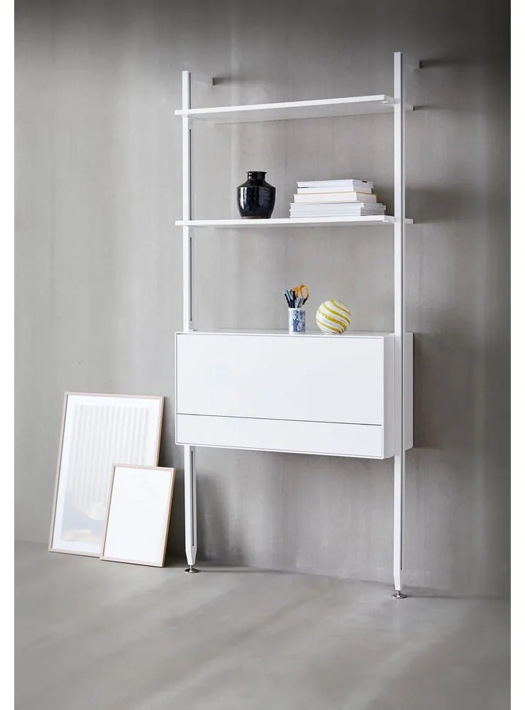 Бял шкаф за книги 94x210 cm Edge by Hammel - Hammel Furniture