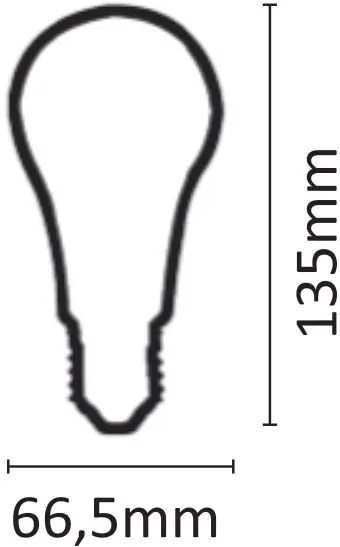 Лампа LED InLight E27 A67 18W 3000K