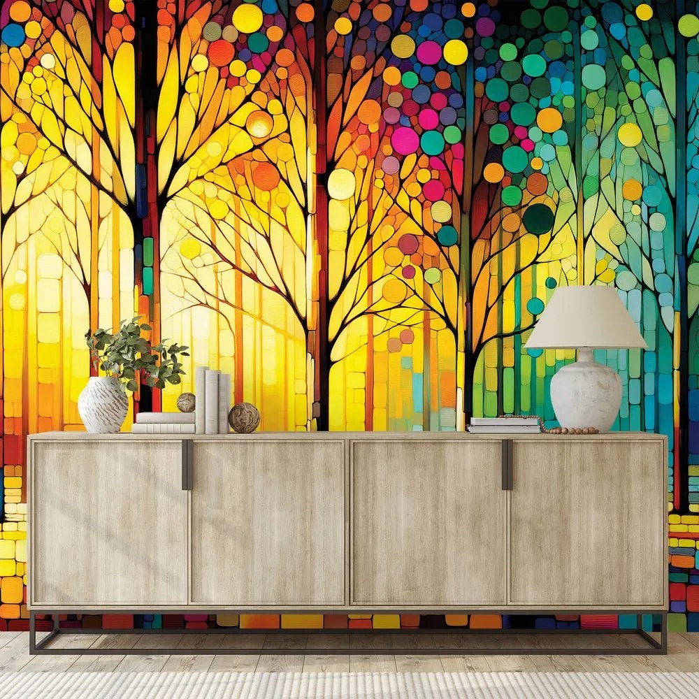 Тапет – Цветна горска мозайка