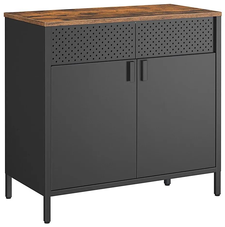 Скрин FIRA черен/кафяв