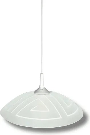 Пендел МЕЙЗ, ø300, бял мат, 1xE27