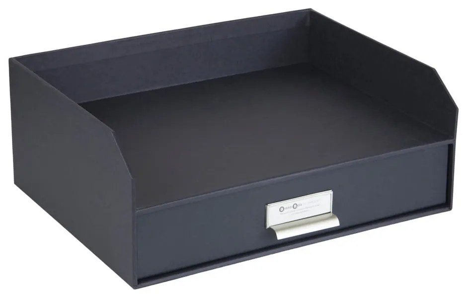 Картонен органайзер за докумнети с чекмедже Walter – Bigso Box of Sweden