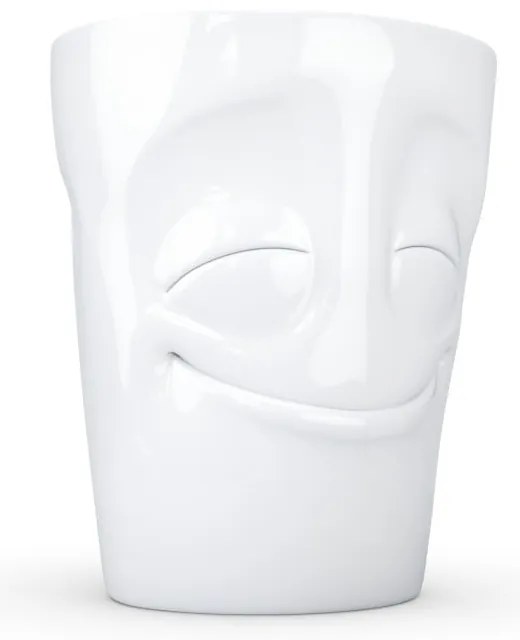 Бяла порцеланова чаша с дръжка , обем 350 ml - 58products