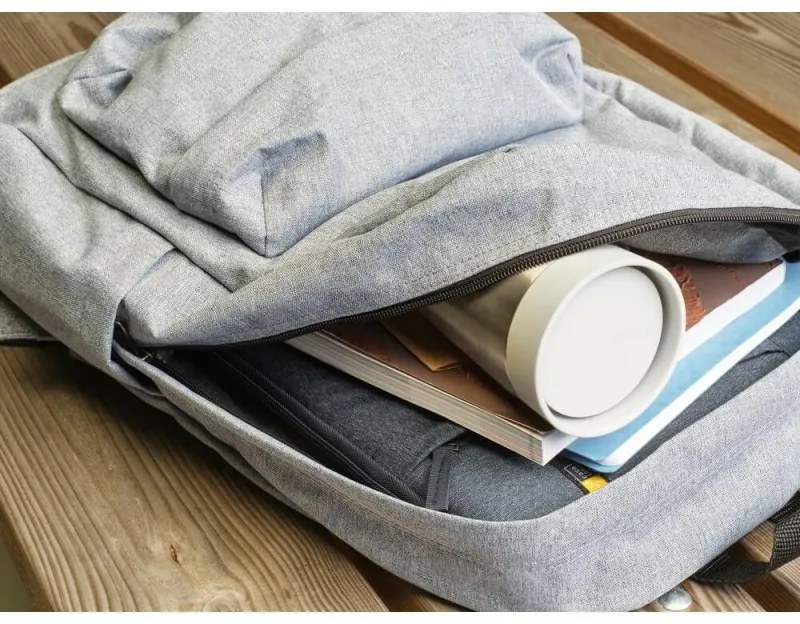 Термо чаша Brabantia Make&Take 1008492, 200 мл, Без разливане, Без BPA, Светлосив