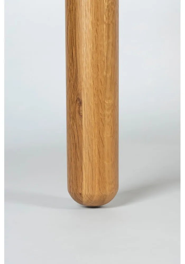 Кръгла трапезна маса в дъбов декор ø 128 cm Storm – Zuiver