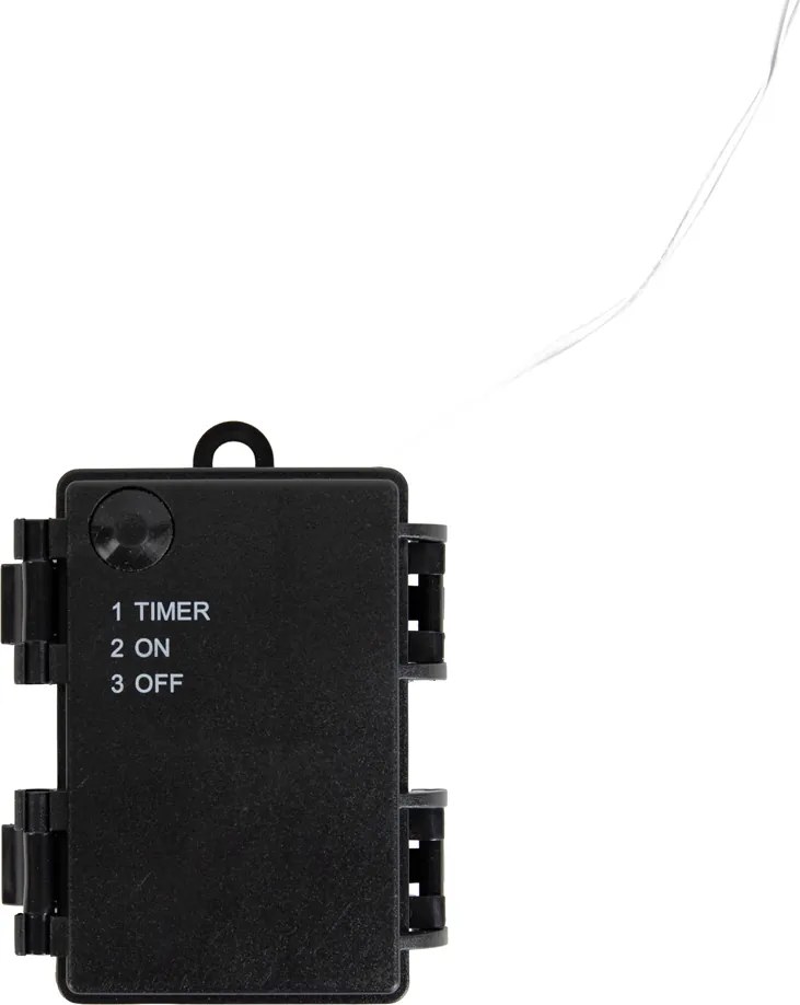 Коледна неонова лампа за забиване червена захарна тръстика с LED и таймер IP44 - Fura