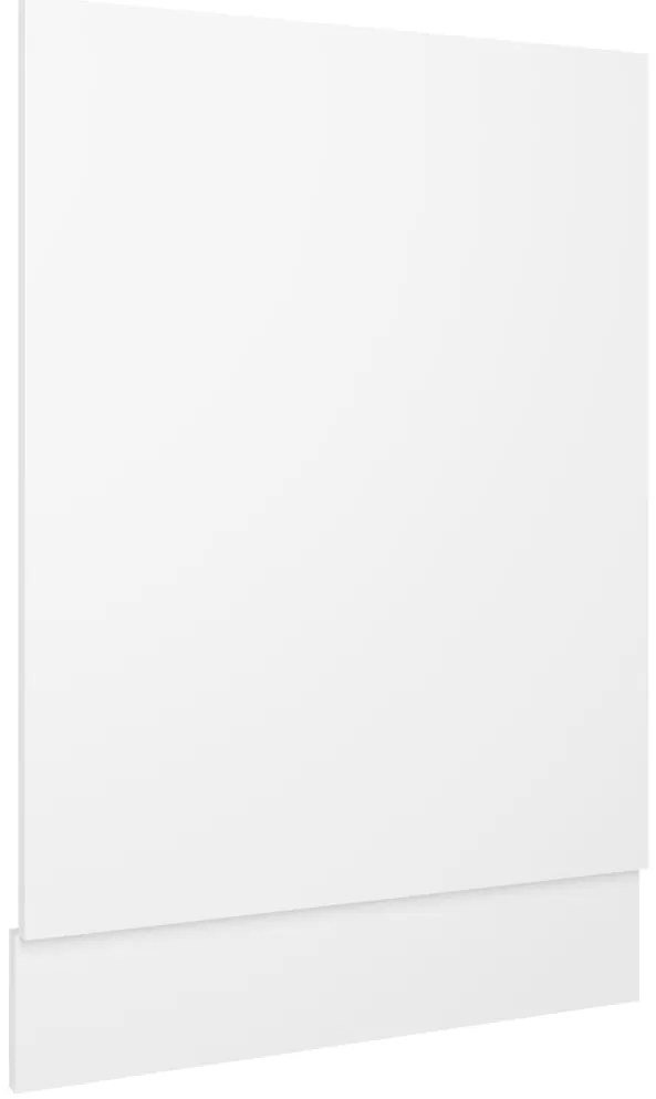 802554 vidaXL Панел за съдомиялна машина "Lyon", бял, 45x3x67 см, инженерно дърво