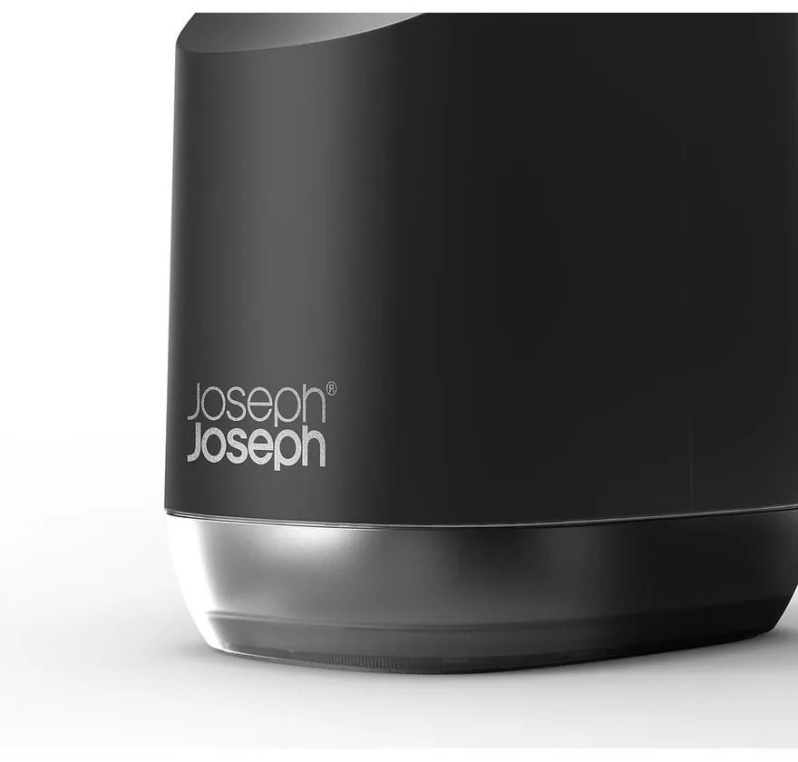 Черен пластмасов диспенсер за сапун 350 ml Slim – Joseph Joseph