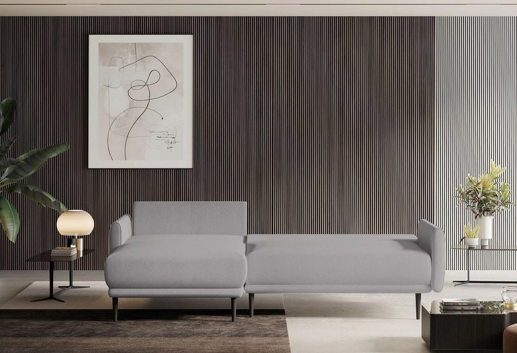 Ъглов диван Солас-екру-ляв