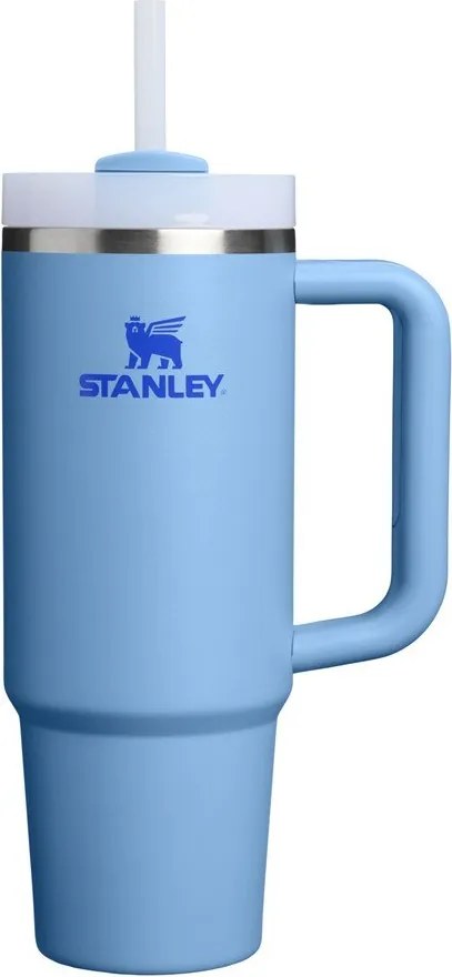 Син термос със сламка от неръждаема стомана 890 ml Quencher H2.O FlowState™ Tumbler Blue Sky – Stanley