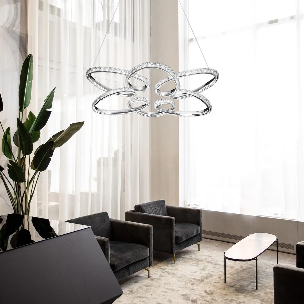 Лампа LED G002-CP CHROME