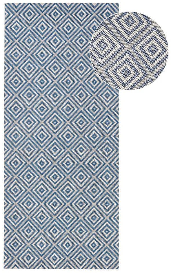Син килим за открито , 80 x 200 cm Karo - NORTHRUGS