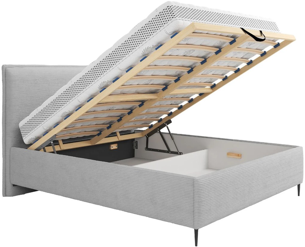 Тапицирано легло Puretta-Зелен-180 x 200