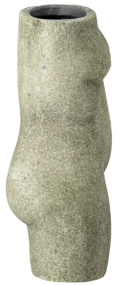 Сиво-зелена теракотена ваза, височина 16 cm Emeli - Bloomingville