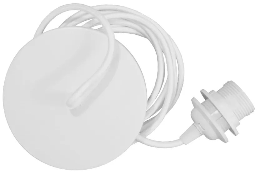 Бял кабел за окачване на осветителни тела, дължина 210 cm Rosette - UMAGE