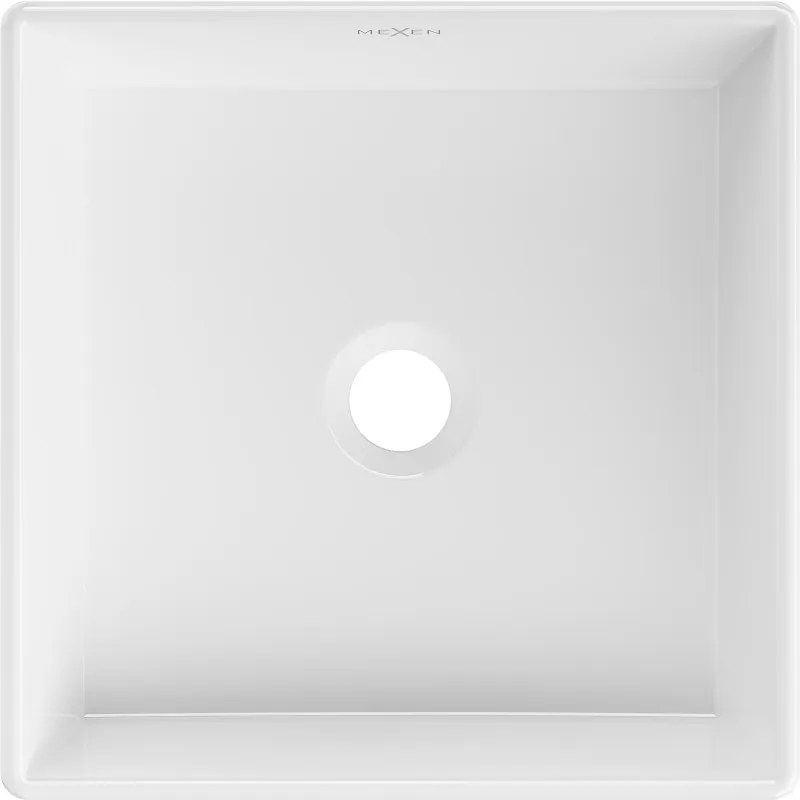 Mexen Goya мивка за плота 35 x 35 см, бяла - 22183500