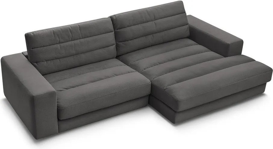 Антрацитен кадифен ъглов диван (десен ъгъл) Sierra – Bobochic Paris