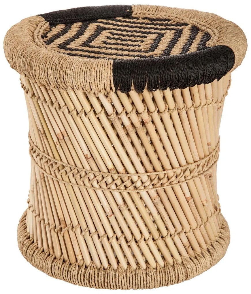 Помощна маса atmosphera Ilyan, 30/37 cm, 2 бр - Черен