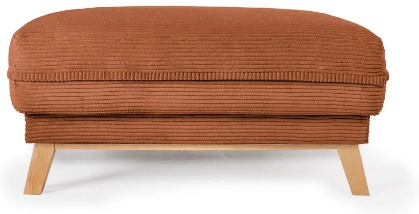 Оранжева табуретка от рипсено кадифе Tori – Bonami Selection