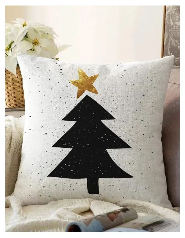 Калъфка за възглавница с коледен мотив 43x43 cm – Mila Home