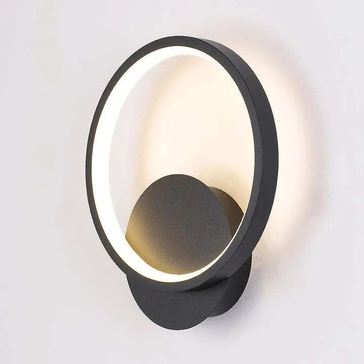СТЕННА ЛАМПА LED LHJ081-W BLACK