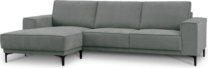 Тъмносив ъглов диван (ляв ъгъл) Copenhagen – Scandic