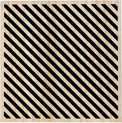 Декоративен панел atmosphera Eileen, MDF, 58×58 cm