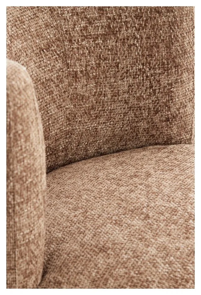 Тъмнокафяво кресло Kamova – Light &amp; Living