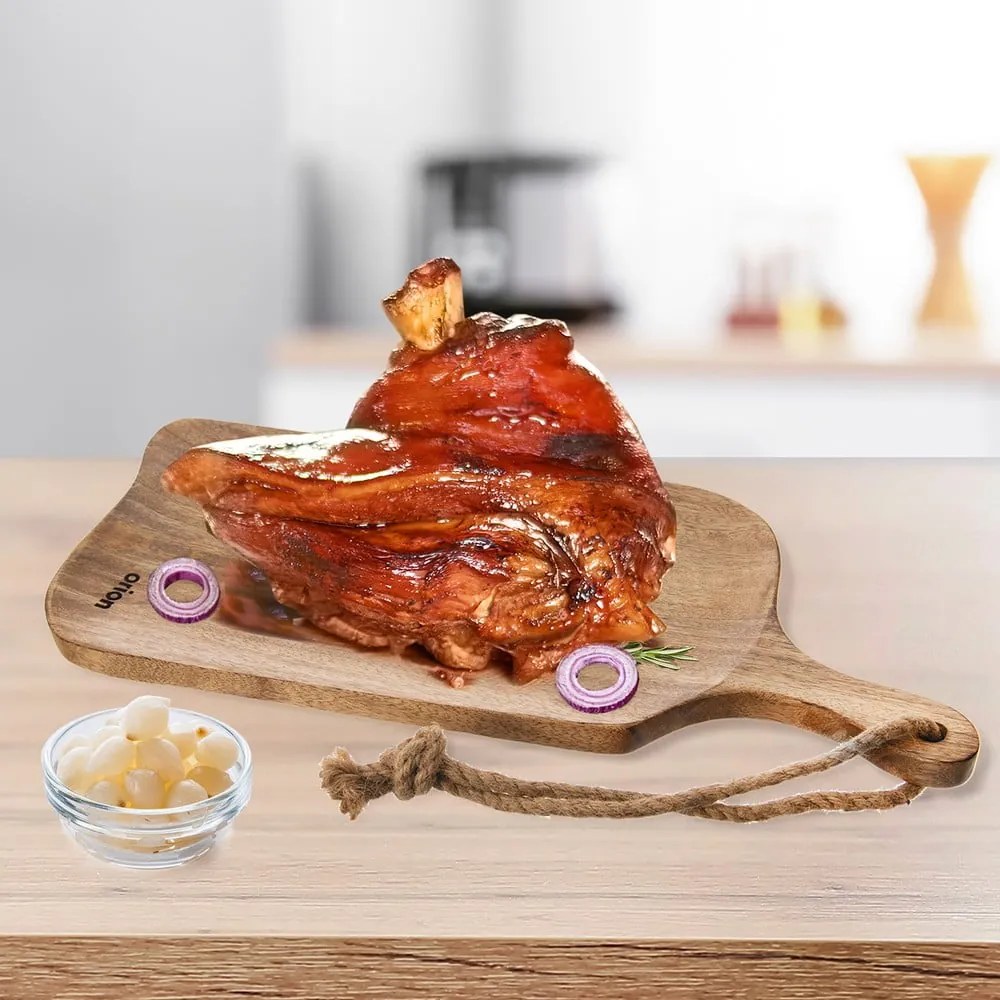 Дървена дъска за рязане за рязане 20x46,5 cm Mango – Orion