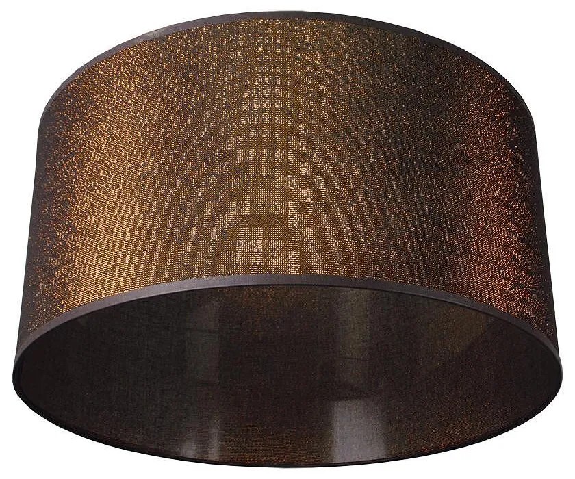 Плафон РИВИЕРА, патина, абажур Монте Карло Мед, 1xE27