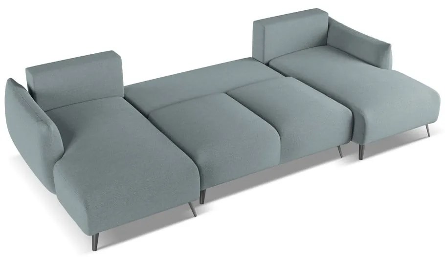 Светлосин ъглов диван Malie – Makamii