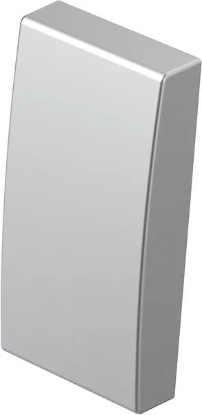 TEM Лицев панел ключ/бутон 1М, цвят Сребро мат, Modul  - TM11ES