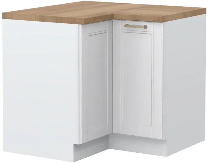 Подов ъглов шкаф Tahoma R-UG-2K-White matte