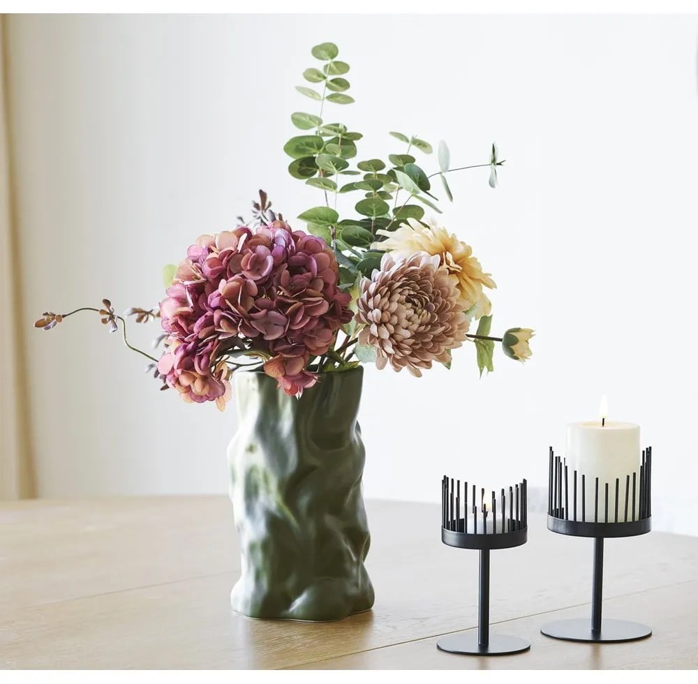 Зелена керамична ваза (височина 25,5 cm) Lika – House Nordic