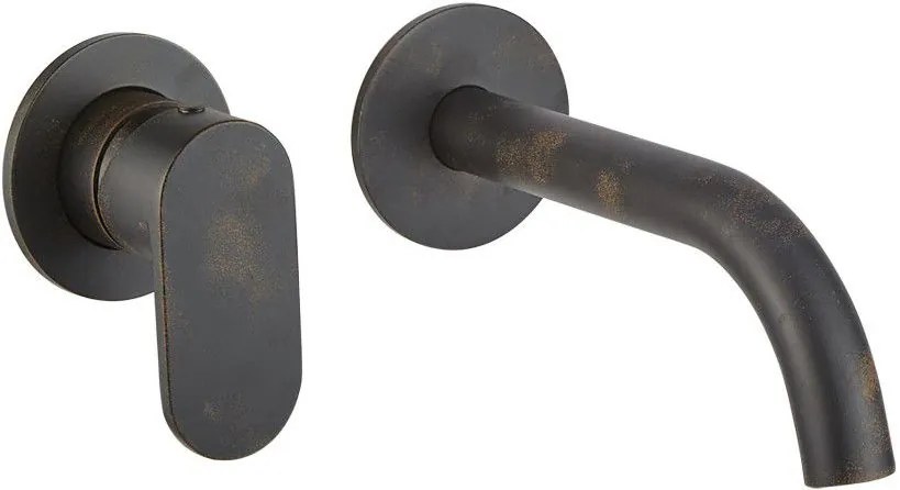 Тоалетна стенен кран Slim Vicario-черна ръжда