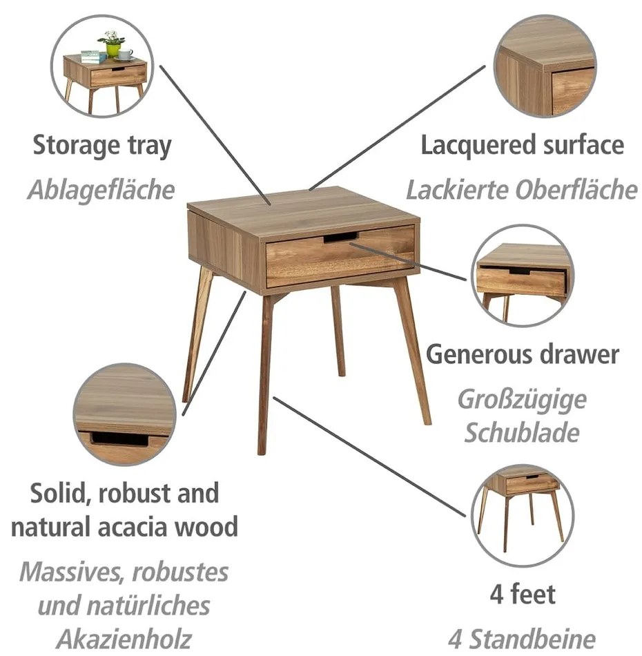 Маса за съхранение Acacia - Wenko