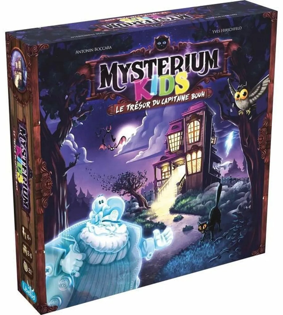 Настолна игра Asmodee Mysterium Kids: Le Trésor du Capitaine Bouh (FR)