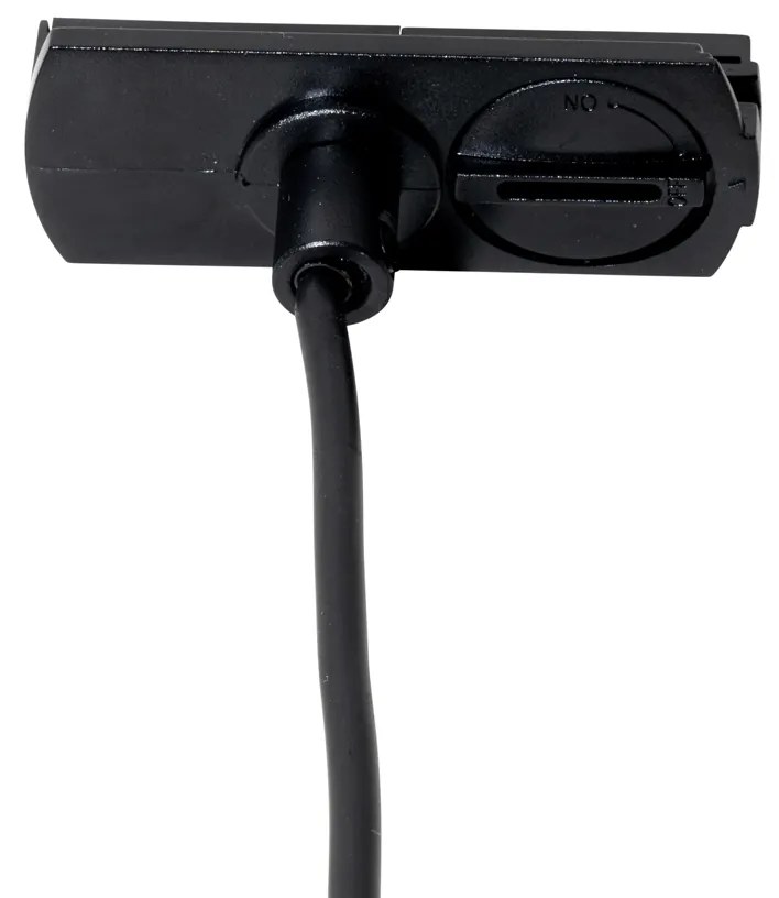 Модерен висулка тъмно бронзов за 1-фазова релсова система - Iconic Frini