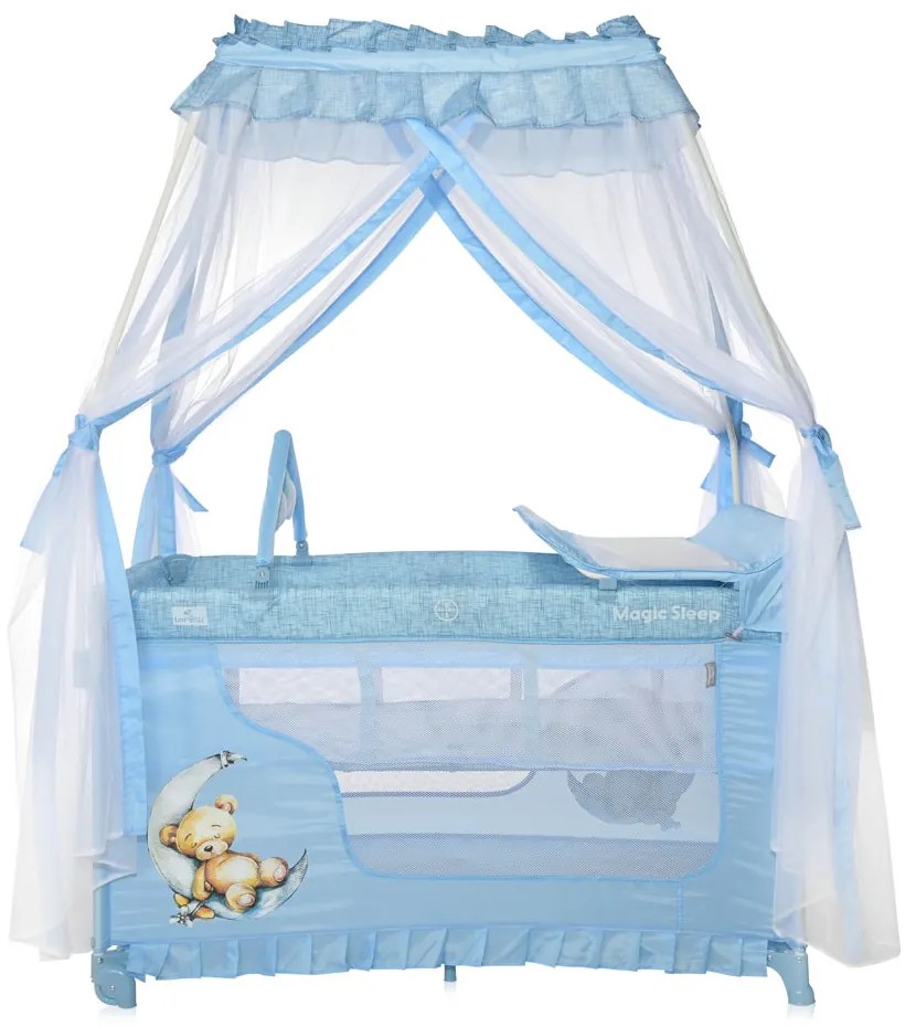 LORELLI Classic Кошара на 2 нива MAGIC SLEEP BLUE MOON SLEEPING BEAR