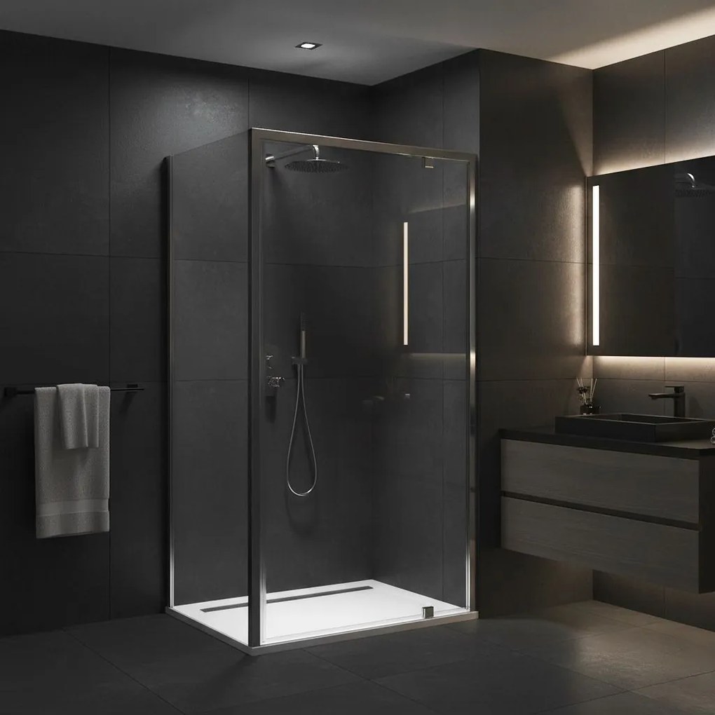 Душ кабина Rea Primo Swing 90x80 Chrome