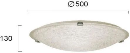 Лампа за таван Viokef Matilda-Диаметър: 50 cm