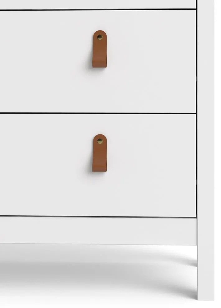 Бяла витрина 78x199 cm Madrid – Tvilum