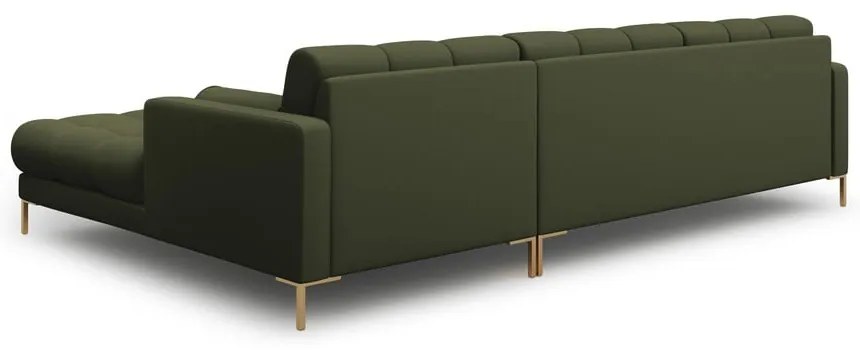 Зелен ъглов диван (десен ъгъл) Bali – Cosmopolitan Design