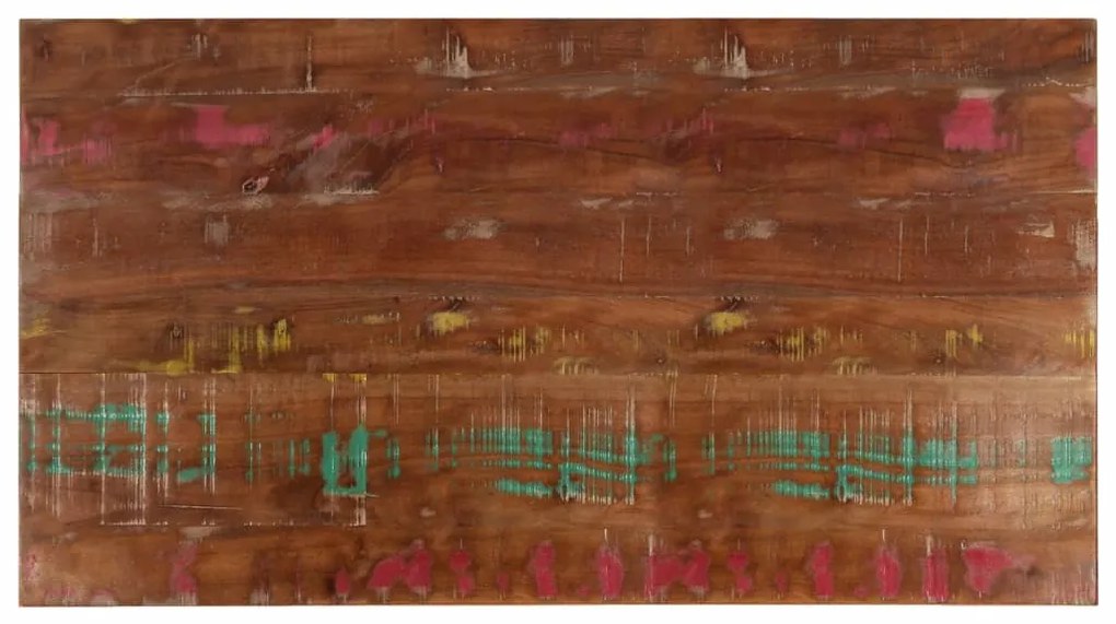 371143 vidaXL Плот за маса 120x70x3,8 см правоъгълен регенерирано дърво масив