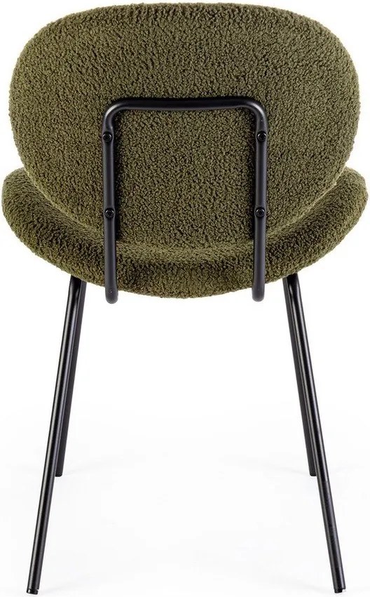 Тапициран трапезен стол в цвят каки Maddie – Yes Everyday