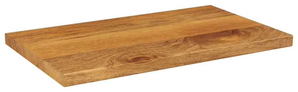371576 vidaXL Плот за маса, 60x40x2,5 см, правоъгълен, мангово дърво масив