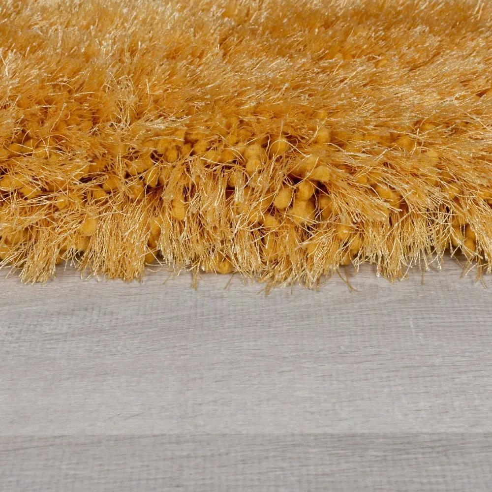 Жълт килим в цвят охра 120x170 cm - Flair Rugs