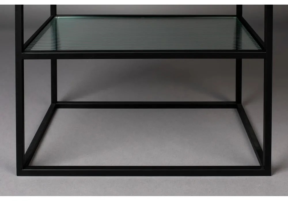 Черен метален шкаф 60x90 cm Boli - Dutchbone